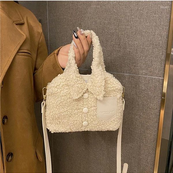 Borse da sera Donne invernali Abbigliamento in pelle scamosciata unico Borsa dal design di lusso Borsa a mano Borsa a tracolla sotto le ascelle Borsa casual a tracolla per ragazza