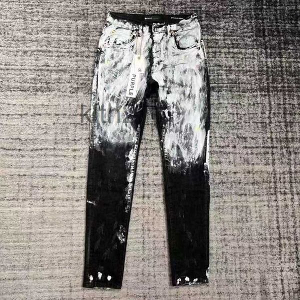 Purple-bran* Jeans casual slim fit antietà firmati da uomo Pu2023900 Taglia 30-32-34-36 LC85