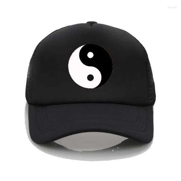 Бейсбольные кепки, забавные модные шапки, бейсбольная кепка с китайским тай-чи и восемью триграммами, летняя мужская и женская регулируемая бейсболка Snapback
