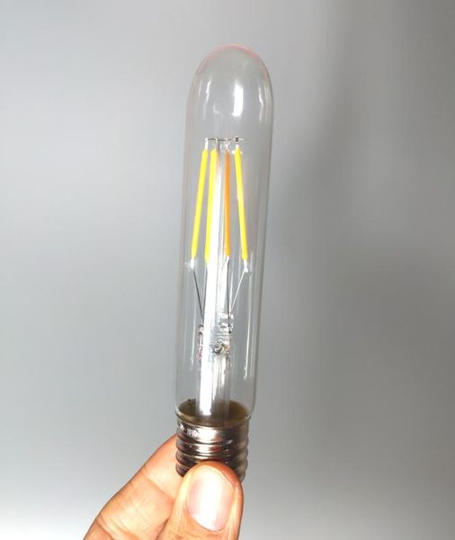 2700k 3000k 6000k e27 4w estilo edison tubular lâmpada de filamento led clássico estilo edison lâmpada led4419816