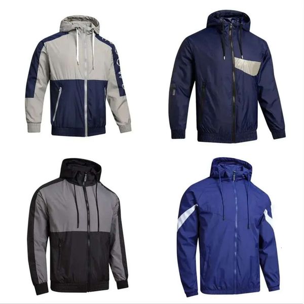 Mens Ceket Jersey Hoodie Sport Windbreaker Çalışma Ceket Sokağı Moda Çok Renkli Dış Giyim Palto Futbol Eğitim Takım M-4XL 160