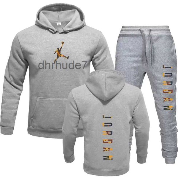 Designer Männer Sport Laufen Basketball Set Hoodie und Hosen Hosen Hohe Qualität Großhandel Frauen Trainingsanzug K2V0
