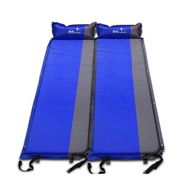 Zubehör 2 Stück/1 Los! Flytop Einzelperson Automatische aufblasbare Matratze Outdoor Camping Angeln Strandmatte (170 + 25) * 65 * 5 cm Mittagsauflage