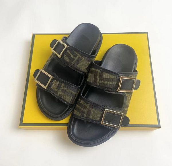 F67 Moda chinelo sliders Paris slides sandálias chinelos para homens mulheres Hot Designer unissex Piscina praia flip flops Tamanho 36-42