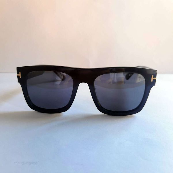 Designer de óculos de sol Tom-Fords Tomford NewGlasses Tf711 Caixa Óculos Placa Polarizada Filme Polarizado Masculino