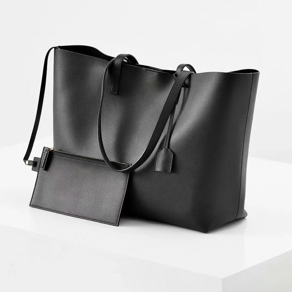 Luxus-Designer-Einkaufstasche aus echtem Leder, Einkaufstaschen, hochwertige Damen-Arbeitshandtasche, große Kapazität, Umhängetasche, Damenmode, Handtaschen, Laptop-Taschen, 2024