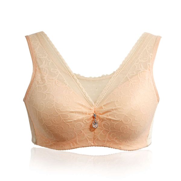 Accessori costume 6042 Reggiseno per mastectomia intimo sexy in pizzo con tasche per protesi mammaria artificiale senza anello in acciaio