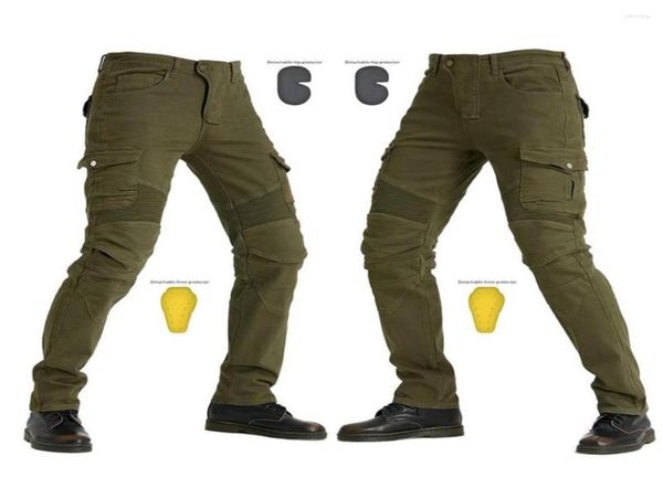 Abbigliamento moto Pantaloni Uomo Moto Jeans Equipaggiamento protettivo Equitazione Touring Moto Pantaloni Motocross Tasca 20222162401