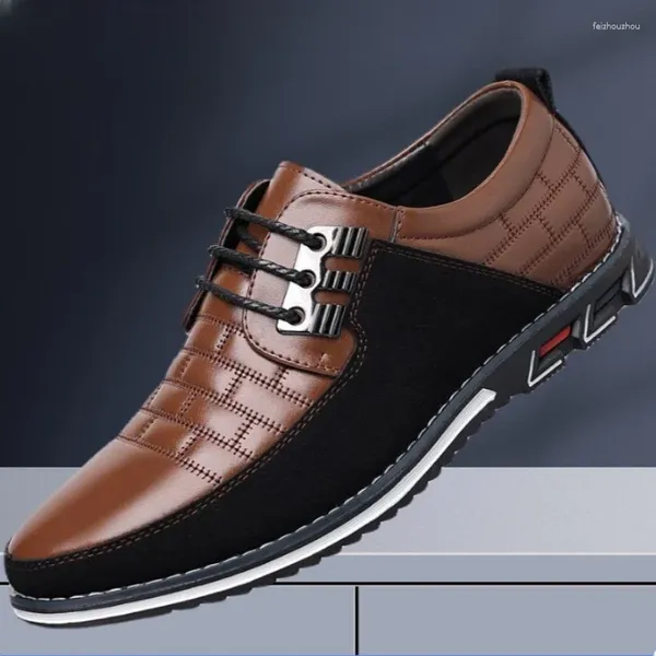 Scarpe eleganti in pelle casual da uomo Trend Business Office Comfort Calzature da lavoro Mocassini da uomo Taglia grande 38-50