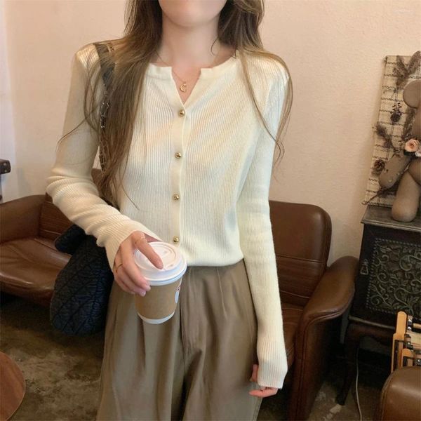 Felpe con cappuccio da donna stile francese latte delicato maglione monopetto capispalla per l'autunno e l'inverno fodera coreana Andy Velvet