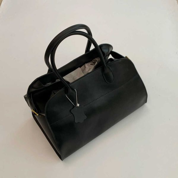 A carne feminina saco margaux 15 grande capacidade bolsa feminina commuter bolsa grande saco de couro real sacola 240125