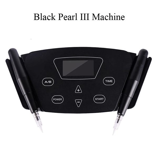 Black Pearl III PMU Kit macchina per tatuaggio trucco permanente multifunzionale Sopracciglio Eyeliner con penna per tatuaggio 2 pezzi 240124