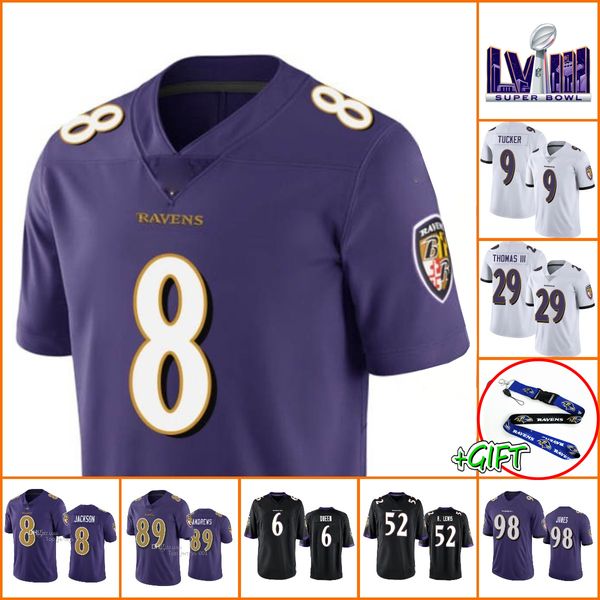 Baltimore''Ravens''Roquan Smith Odell Beckham Jr Lamar Jackson Camisa de futebol Zay Flowers Rashod Justin Tucker Marlon Humphrey JK Dobbins Mark Andrews Kyle Hamilton