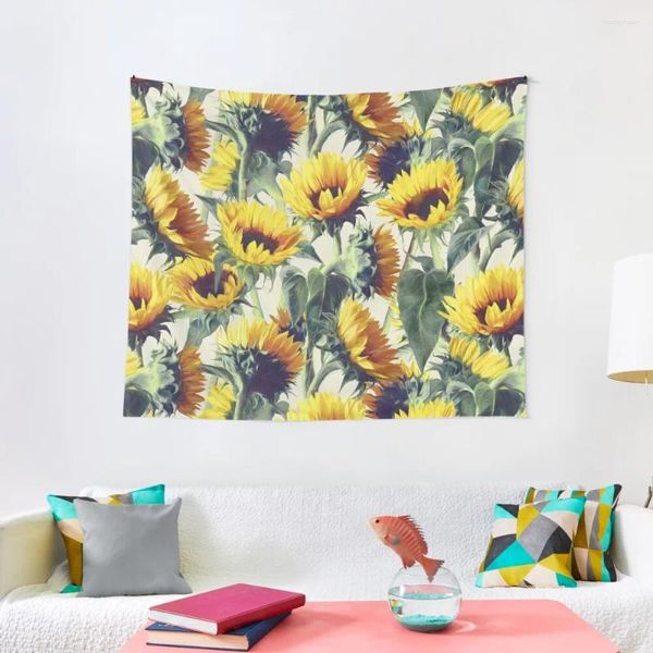 Arazzi Girasoli per sempre Arazzo Wall Art Dipinti decorativi