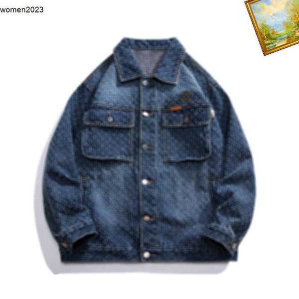 Chaqueta de mezclilla Chaquetas de hombre Diseñadores ropa elegante abrigo de mezclilla para hombre mujer jeans de manga larga puente logotipo de la moda abrigo 25 de enero