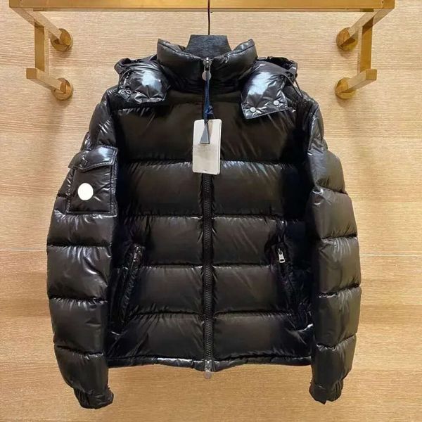 França mon jaqueta masculina para baixo parkas casacos puffer jaquetas mulheres bombardeiro casaco de inverno com capuz outwears topos blusão asiático 748