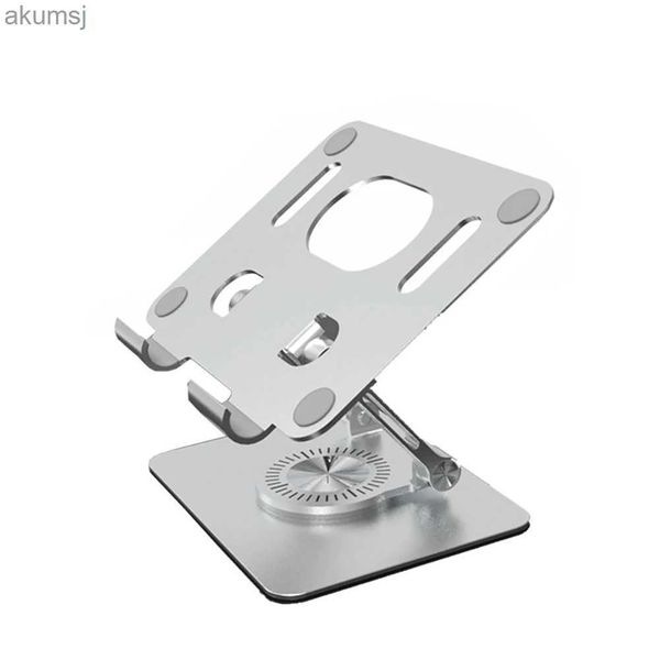 Tablet-PC-Ständer, Tablet-Ständer, faltbar und verstellbar, um 360 Grad drehbar, Aluminiumlegierung, Tablet-Halterung, Halterung für 4,7–12 Zoll für iPad YQ240125