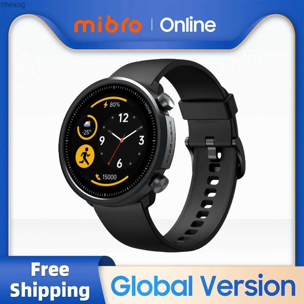 Orologi intelligenti Mibro Smartwatch A1 Versione globale Controllo app Frequenza cardiaca Monitoraggio della salute del sonno 5ATM Impermeabile Sport Uomo Donna Orologio YQ240125