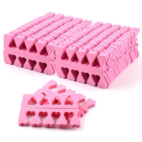 30 paia Confezione da 60 pezzi Separatori per unghie delle dita dei piedi Separatori di schiuma morbida Smalto per gel UV Smalto per manicure Strumenti per pedicure Barella per dita dei piedi 240119