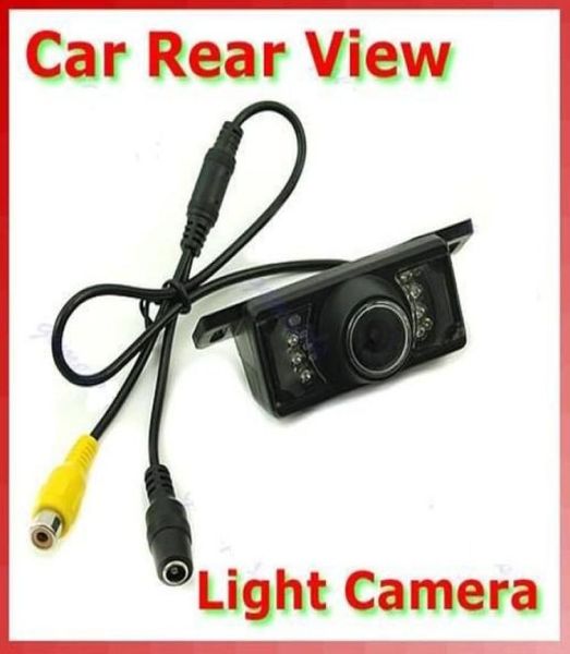 Câmera traseira grande angular para carro com reversão e câmera LED de backup01236252960