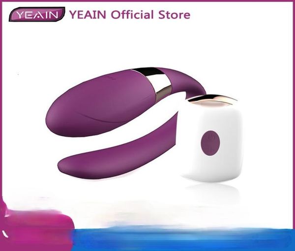 YEAIN Drahtlose Vibrator Spielzeug Für Erwachsene Für Paare USB Aufladbare Dildo G-punkt U Silikon Stimulator Vibratoren Sex Spielzeug Für Frau4862991