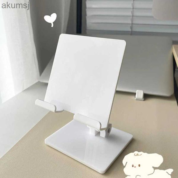 Tablet PC Stands Acrílico Phone Tablet Holder Transparente-Tablets Pad Stand Estável e Elegante 4-12,9in para Transmissão ao Vivo Online Dropshipping YQ240125