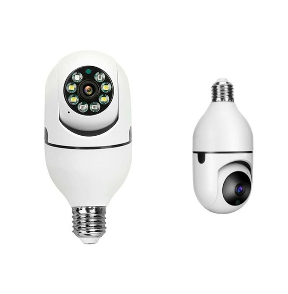 Высококачественный DP17 IP -камеры 20 миллионов пикселей Single Doub Light Source Smart DualBand WiFi 1080p Outdoor Network Light E27 Bulb8807535