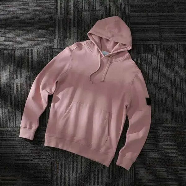 Herren Hoodies Sweatshirt Herbst und Winter Italien Stil Paar Verdickung Hoodie Casual Badge Pullover Langarm 4 Farbe 859 645