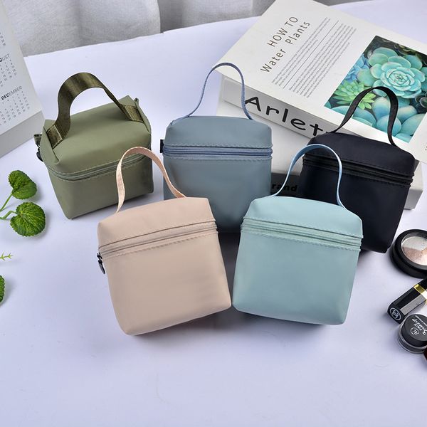 lu Borsa per cosmetici portatile Accessori Custodie Cavo Impermeabile ll Borsa da bagno Poliestere Elettronica Articoli da toilette Borsa da viaggio piccola Borsa da lavaggio