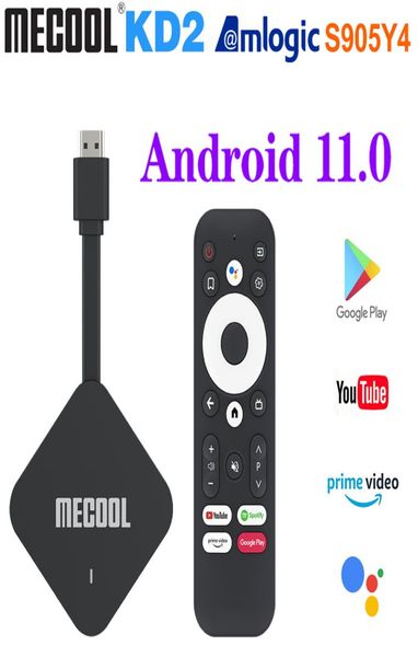 Mecool KD2 Amlogic S905Y4 TV-Box Android 11 4 GB 32 GB Dual WIFI Google-zertifizierter TV-Stick BT 509858993