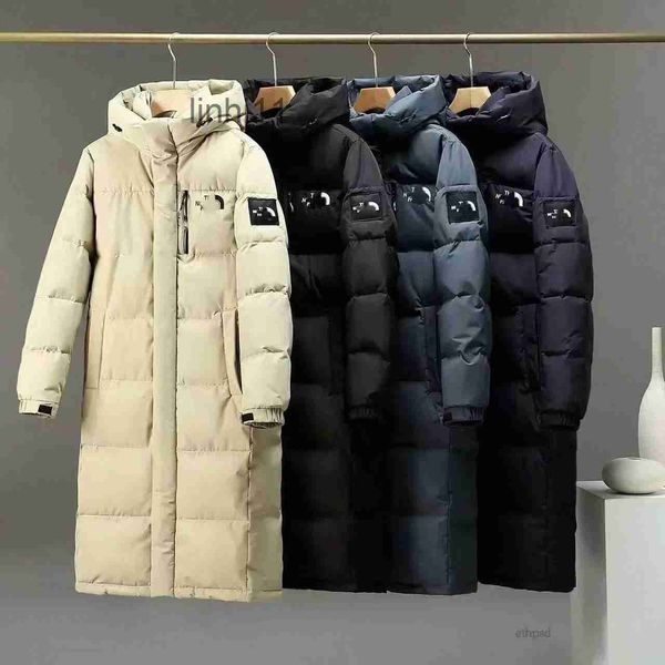 Piumino da uomo Parka Northface Piumino da uomo Lungo Nord Inverno Cappotto caldo spesso Antivento Lettere ricamate Sport all'aria aperta Windbrea1lqHPR6