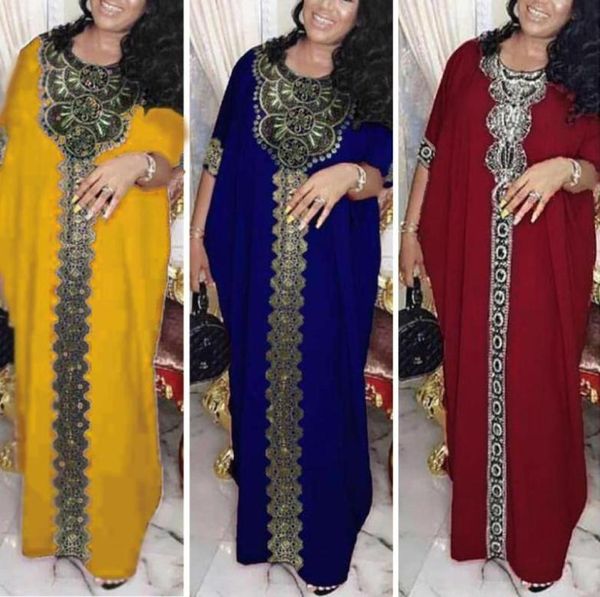 Ethnische Kleidung 2021 Plus Size Dubai Abaya Muslimisches Kleid Damen Bangladesch Abendkleider Marokkanischer Kaftan Türkisch Pakistan Islamisch9299469