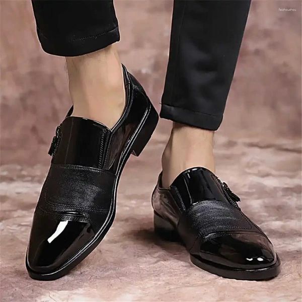 Sapatos de vestido 39-48 Mid Heels Teni de homem elegante homens tênis esportes diferentes jogging tines treinadores baixa oferta saúde