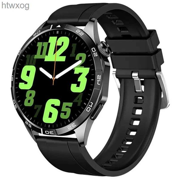 Relógios inteligentes Homens Relógio Inteligente GT4 Pro Max 1,43 Polegada Tela AMOLED Watch4 Bluetooth Chamada NFC AI Voz Esportes Fitness Tracker Smartwatch YQ240125