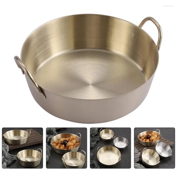 Set di stoviglie Anfora Piatto per snack Vassoi per verdure Vassoi per insalata Bocca obliqua Ciotola in acciaio inossidabile 304 Servire frutta decorativa