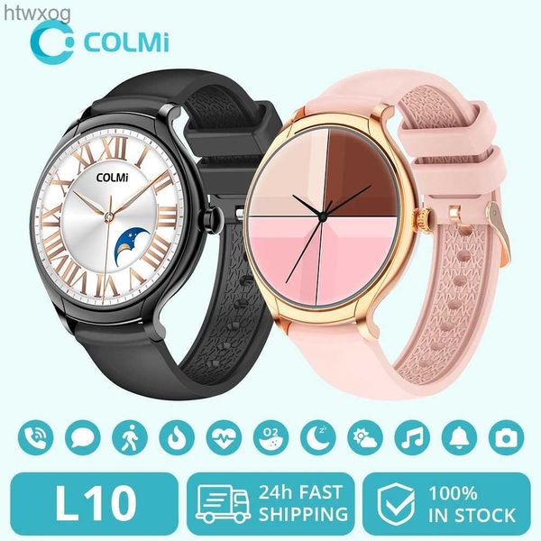 Relógios inteligentes COLMI L10 Mulheres Smartwatch Design moderno 1.4 Tela cheia 100 modos esportivos 7 dias de duração da bateria Relógio inteligente YQ240125