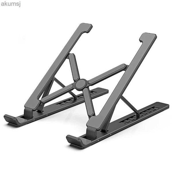 Tablet pc stands liga de alumínio suporte para portátil suporte de refrigeração suporte para portátil para macbook ar pro dobrável tablet titular yq240125