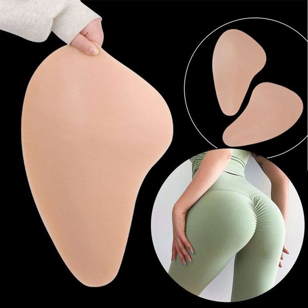 Acessórios de fantasia Almofadas de aumento de quadril sexy de homem para mulher antes e depois de levantamento de bunda almofada de silicone rechonchuda levantador de nádegas virilha ampliar shapewear