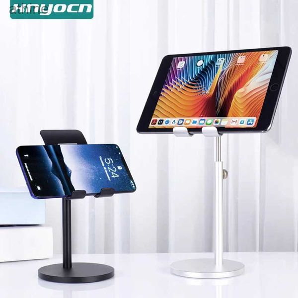 Tablet PC Stands Tablet PC Stands Altura Ajustável Alumínio Tablet Stand Phone Holder Display Desktop 4-12.9 Polegada Celular Celular Para Ipad Pro 14 Pad YQ240125