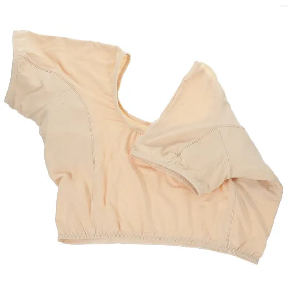 Roupa de yoga almofada de suor colete protetores de axila meninas atléticas tops acessórios de roupas camiseta
