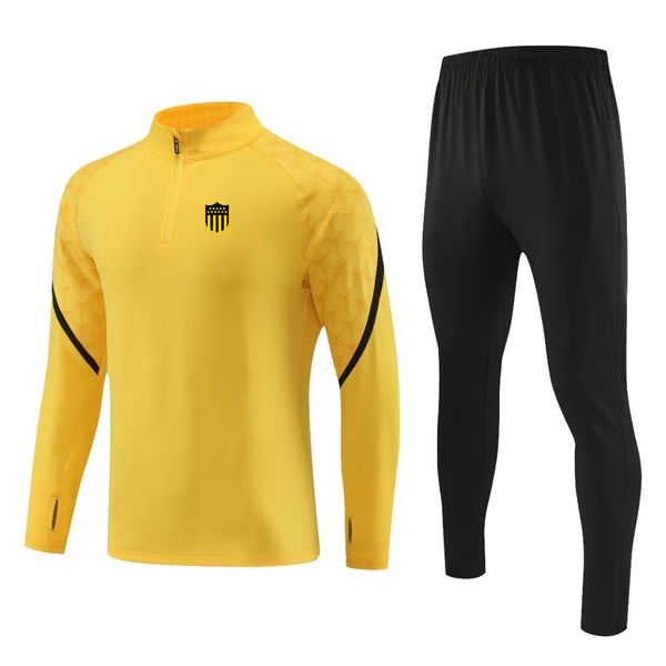 Club Atletico Penarol Penarol Uomo abbigliamento sportivo casual per bambini tuta sportiva moda outdoor mezza cerniera giacca sportiva casual traspirante a maniche lunghe