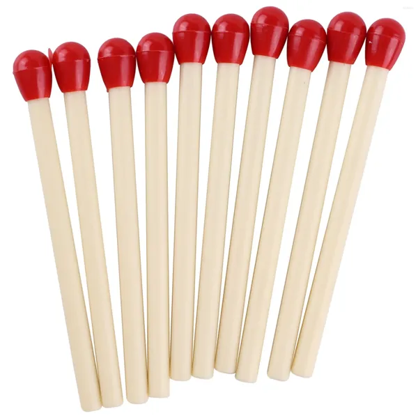 Kaseler 10 PC/Lot Kore Matchstick Ball Pens Ofis Malzemeleri Beyan Pen Öğrenci Okul Yazma Kırtasiye