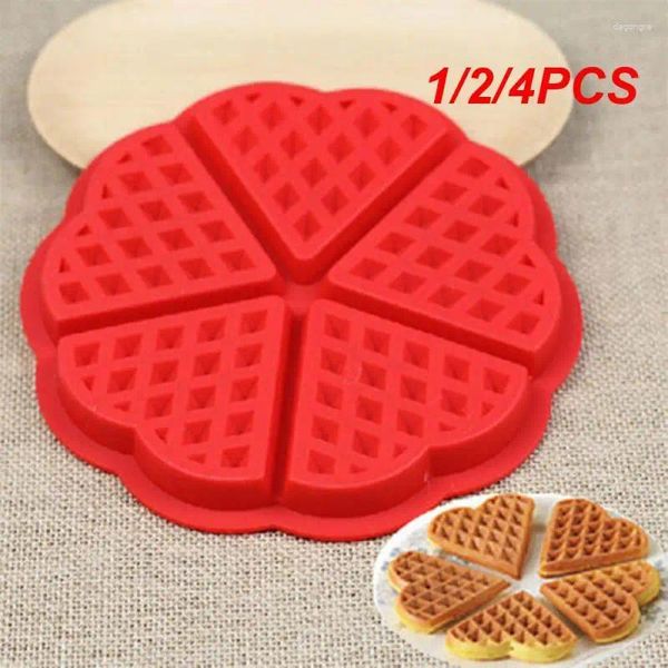 Backformen 1/2/4PCS Arten Form Kuchen Dekorieren Werkzeuge Lebensmittel Süßigkeiten Waffeln Cookie Schokolade Fondant Weiche Silikon formen Kreative