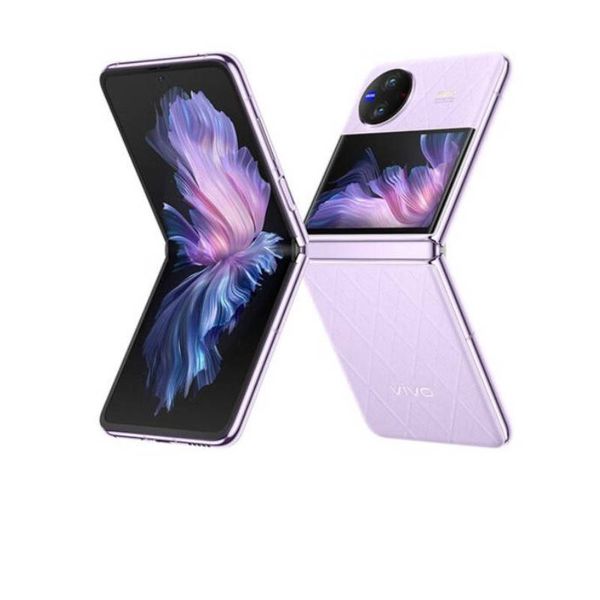 Vivo x flip 5g smartphone cpu snapdragon 8 + gen1 6.74 polegadas amoled 120hz tela 50mp câmera 4400mah 44w carga original telefone usado