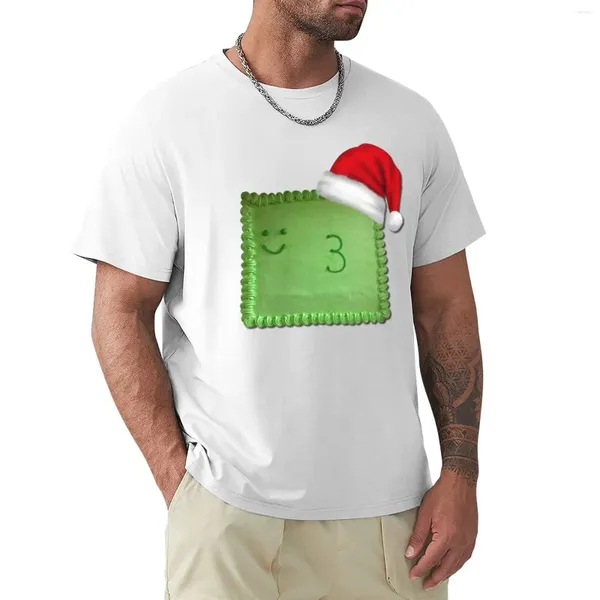 Canotte da uomo Christmas Frog Cake :) T-shirt corta camicetta taglie forti per uomo