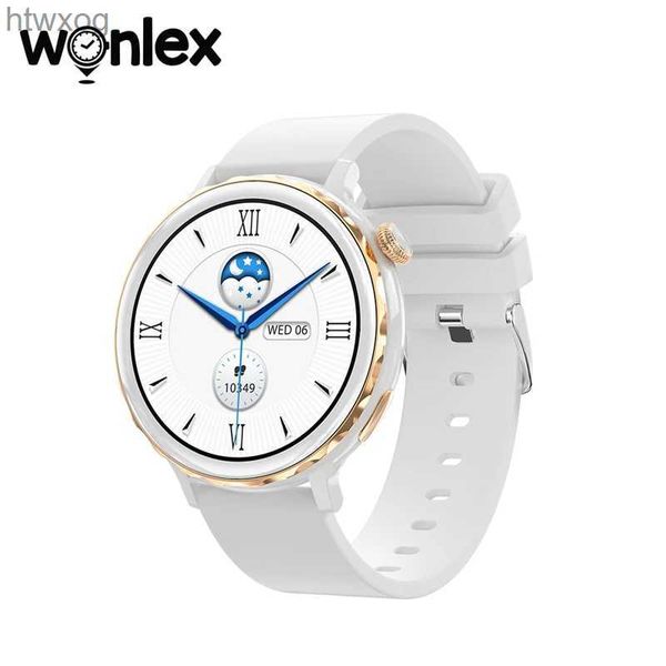 Relógios inteligentes wonlex dw21 senhora relógio de pulso inteligente feminino smartwatch feminino elegante pulseira monitoramento saúde despertador lembrete fitness banda yq240125