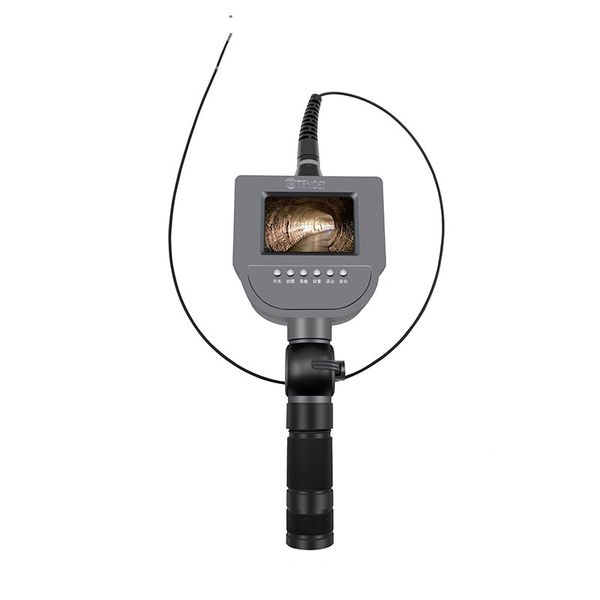 Mangueira ultrafina, alça de endoscópio eletrônico de alta definição, inspeção de endoscópio de tubulação de 360 °, resistente ao desgaste e à prova d'água