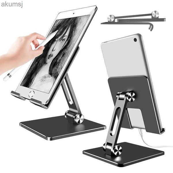 Supporti per tablet PC Supporto per tablet Supporto da tavolo regolabile per Pro 12.9 10.2 Air Mini 2020 Supporto pieghevole Supporto dock YQ240125