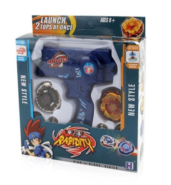 Новый набор бейблейдов 2 шт. Beyblades взрыв металлические игрушки с ручкой запуска Набор лезвий бей для детей Игрушка в подарок 2012177857414