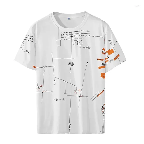 Magliette da uomo Arrivo T-shirt da uomo Estate Oversize Hip Hop T-shirt larghe T-shirt manica corta con stampa casual Taglie forti 8XL